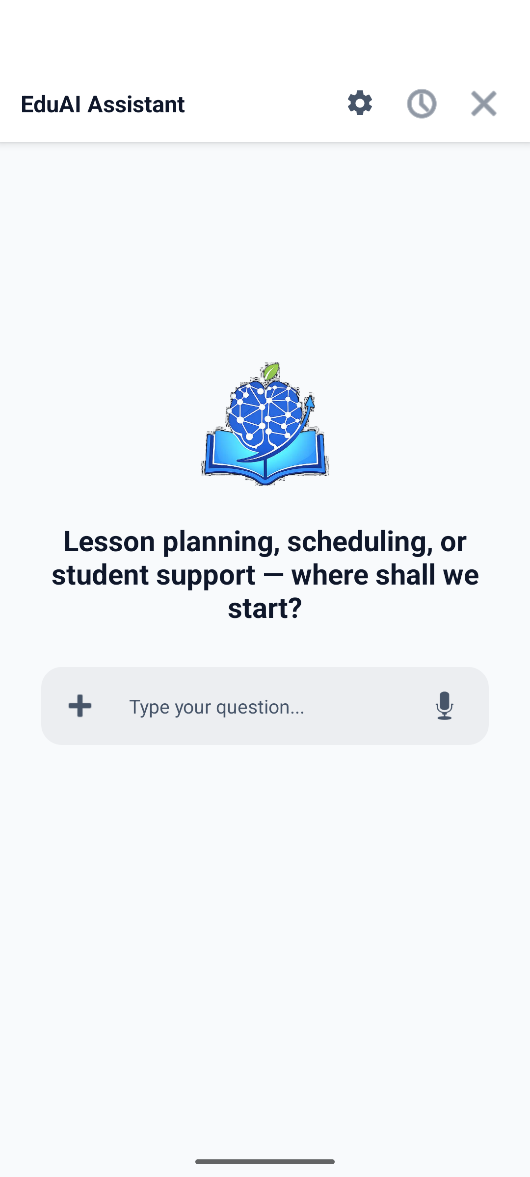 EduConnect Real EduAI Screen